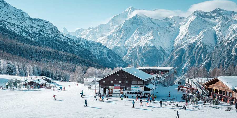 Skifahren In Grächen